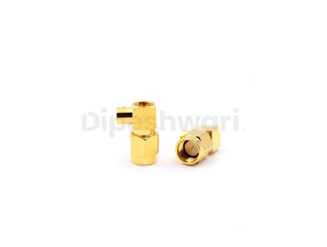 SMA Male Right Angle for RG141RG402 Cable Connector