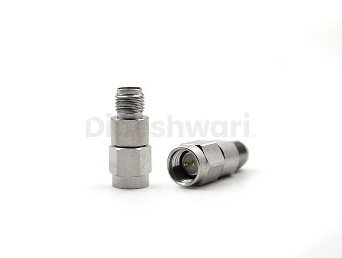 Stainless Steel SMA Male to SMA Female Adapter