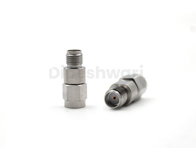 Stainless Steel SMA Male to SMA Female Adapter