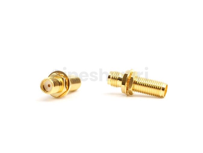 SMA Female to SMA Female Bulkhead Adapter | RF Connector