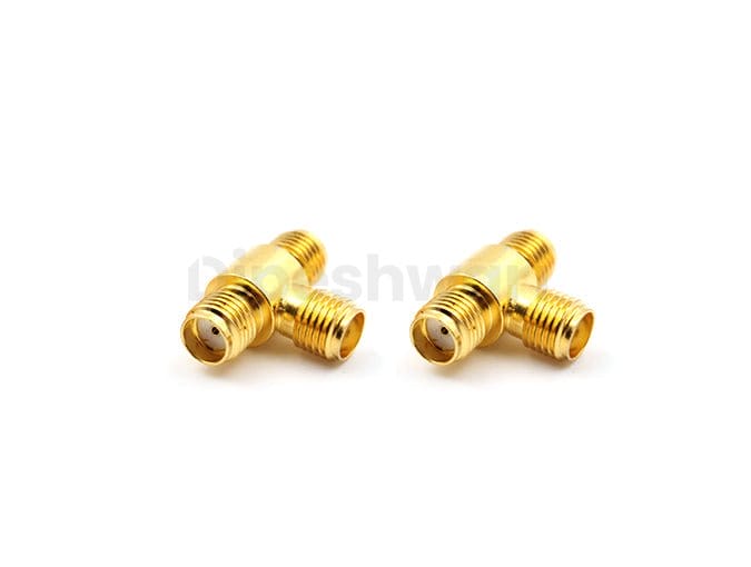 SMA T Female-Female-Female Adapter RF Splitter
