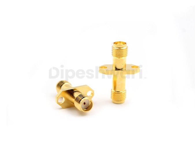 SMA Female to SMA Female 2Hole Flange Adapter