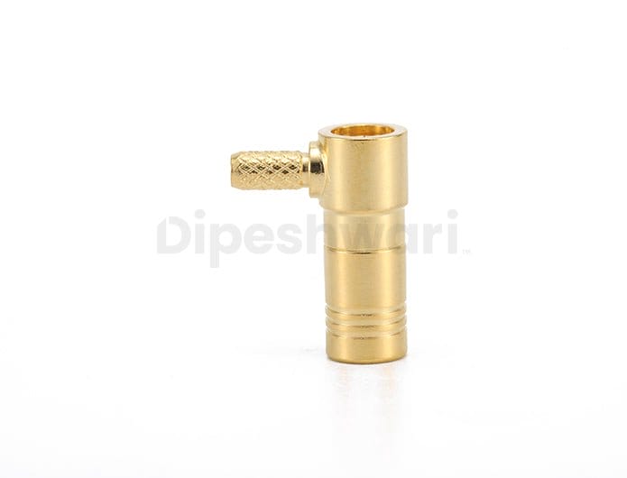 SMB Female Right Angle Crimp for RG174 Cable
