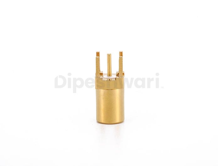 SMB Female Straight PCB Mount RF Connector