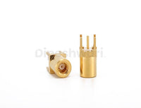 SMB Female Straight PCB Mount RF Connector