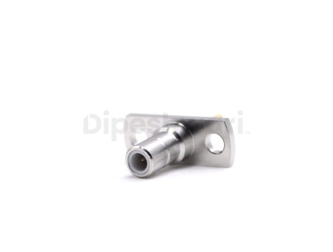 SS SMB Male 2Hole Flange Mounted Connector
