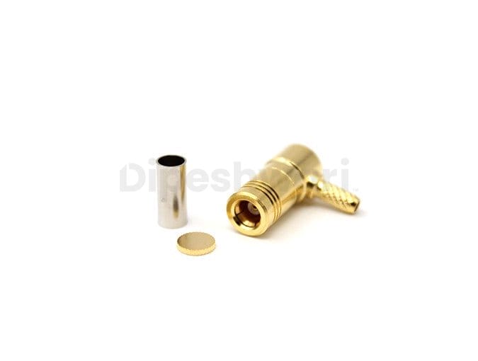 SMB Female Right Angle Crimp For RG316 Cable