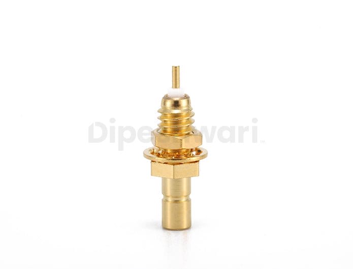 SMB Male Bulkhead Connector RF Coax Adapter