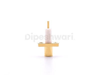 SMP Male Hole Flange Mounted Connector