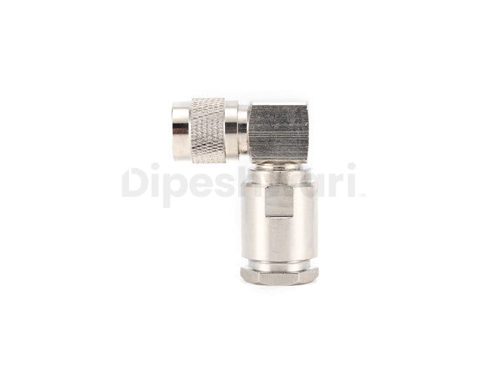 TNC Male Right Angle Clamp Connector for LMR 400