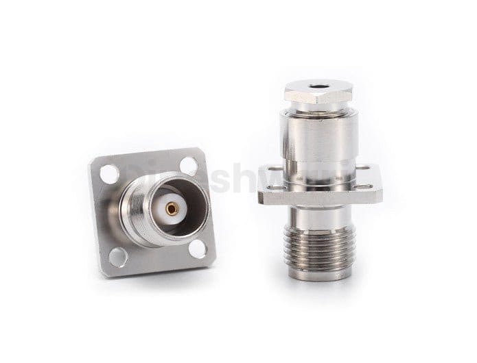 TNC female 4 Holes Flange Clamp for RG316 Cable