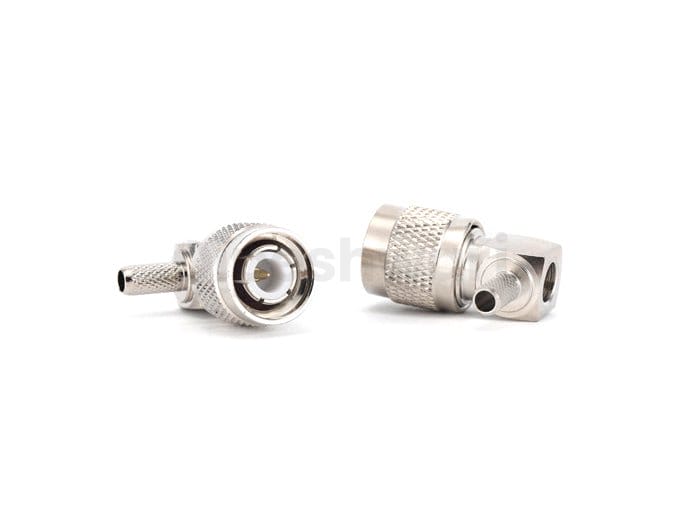 TNC Male Right Angle Connector for LMR200 Cable