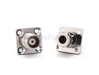 TNC Female 4 Holes Flange Clamp Connector for RG58