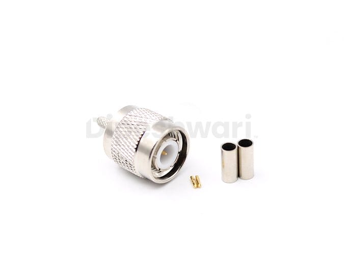 TNC Male Crimp Connector RG174 Cable