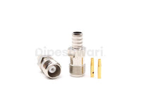 TNC Female connector for RG59 Cable, secure RF link