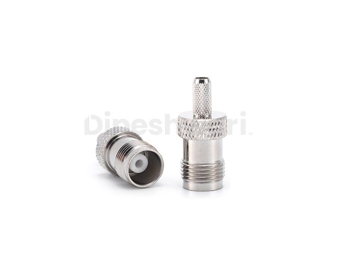 TNC Male Crimp Connector RG58 Cable 50 Ohm