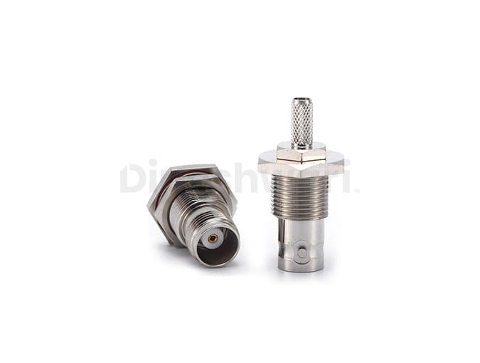 TNC Female Bulkhead Crimp for RG58 Cable