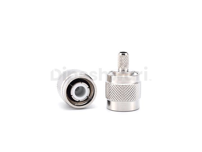 TNC Male Crimp Connector for RG142 Cable