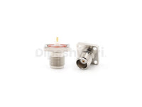 TNC Female 4Hole Flange Mount RF Panel Connector