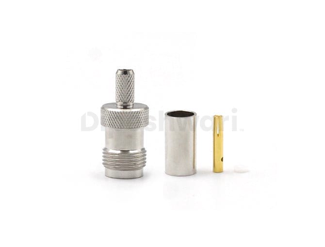 TNC Female Crimp for RG58 Cable RF Connector