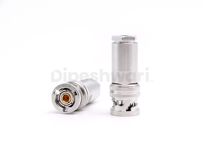 BNC Male Triaxial Connector for 3.5mm Cable