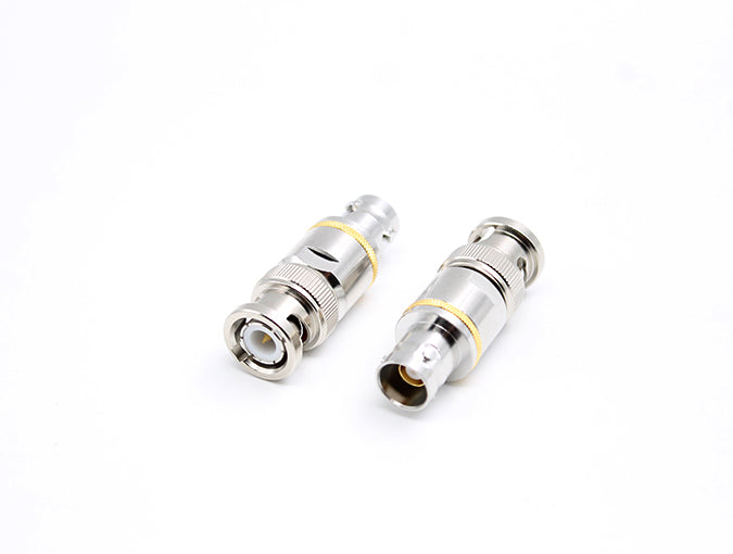 Triaxial BNC Female to BNC Male Adapter