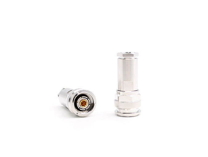 Triaxial TNC Clamp Connector for 2.5mm Cable