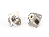 UHF Female 4Hole Flange Connector for RG316 Cable