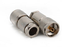 UHF Male Clamp Connector for LMR 400 Cable