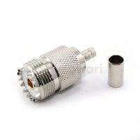 UHF female Crimp Connector for RG59 Cable