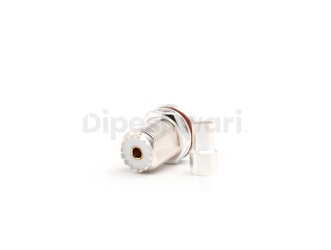 UHF Female Bulkhead Crimp for LMR240 Cable
