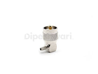 UHF Male Right Angle Crimp for RG58 Cable