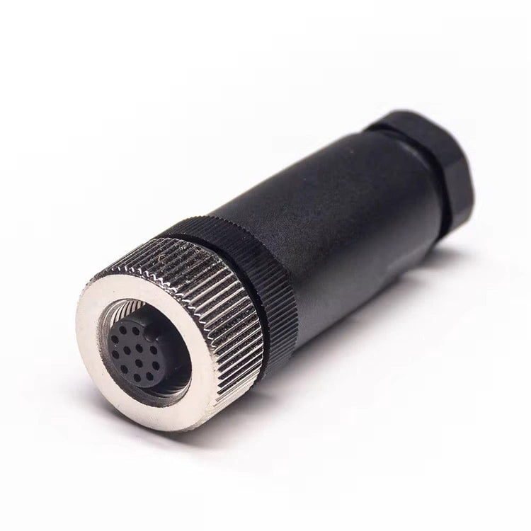 M12 Connectors – 12 Pin Female Industrial Connector