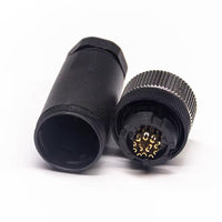 M12 Connectors – 12 Pin Female Industrial Connector