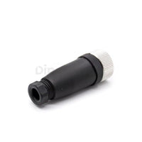 M12 Connectors – 4Pin Female D‑Coded Industrial