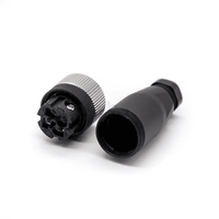 M12 4 Pin A Coded Connector Female M12 Sensor Socket