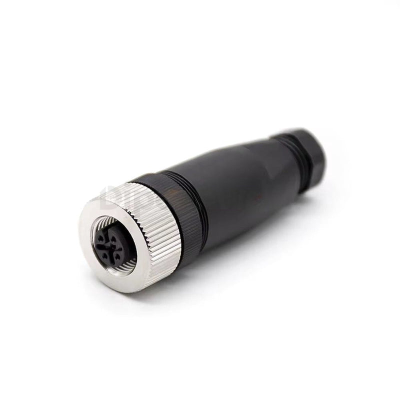 M12 4 Pin A Coded Connector Female M12 Sensor Socket