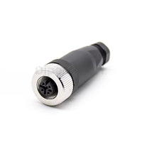 M12 4 Pin A Coded Connector Female M12 Sensor Socket
