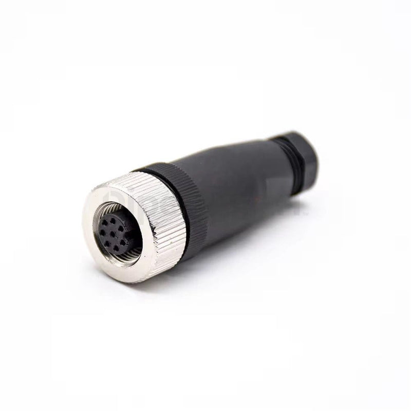 M12 Connectors 8Pin Female Straight Connector