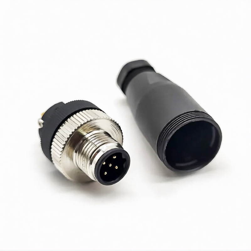 M12 Connectors – 5Pin Male B-Coded Plug