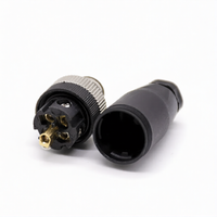 M12 Connectors – 5Pin Male B-Coded Plug