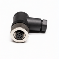 M12 Connectors 8Pin Female Right Angle Plug