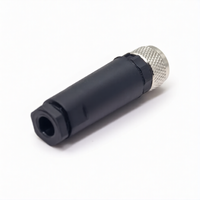 M8 3Pin Female Connector for Industrial Sensors