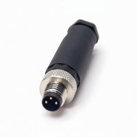 M8 3Pin Male Connector compact industrial plug