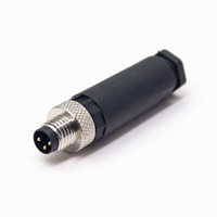 M8 3Pin Male Connector compact industrial plug