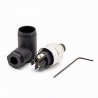 M8 3Pin Male Right Angle Connector | Compact Cable
