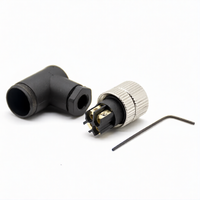M8 4Pin Female Right Angle Connector