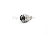 N Male to 2.4mm Male RF Adapter, 50 Ohm, Low Loss