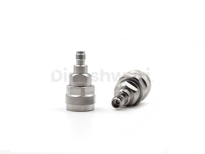 N Male to 2.4mm Female RF Adapter, 50 Ohm, DC–18GHz