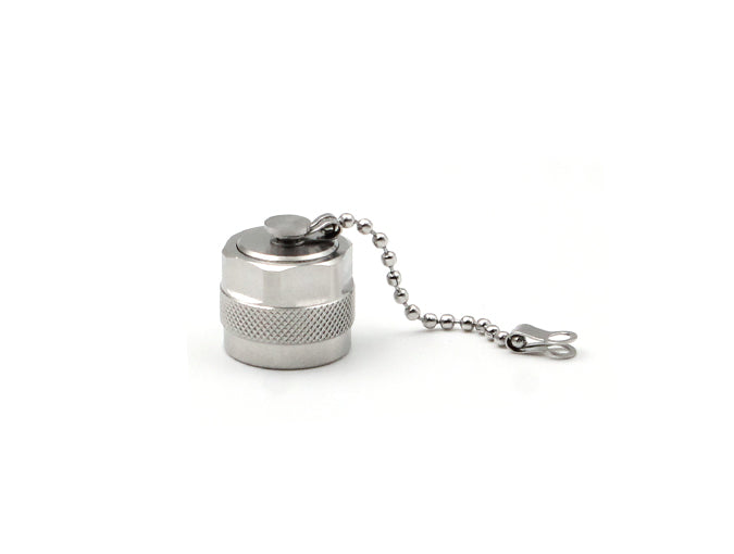 N Male Cap with Chain for RF Connectors